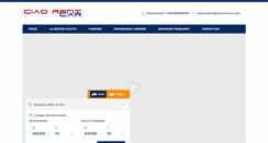 Desktop Screenshot of ciaorentcar.com
